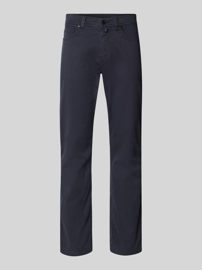 Pierre Cardin Tapered Fit Hose mit Eingrifftaschen Modell 'Lyon' Marine 2
