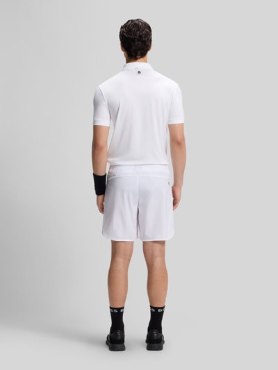 BOSS Green Regular Fit Sportshorts mit Logo-Details Modell 'SH_TOC GAME 8 INCH' Weiss 5