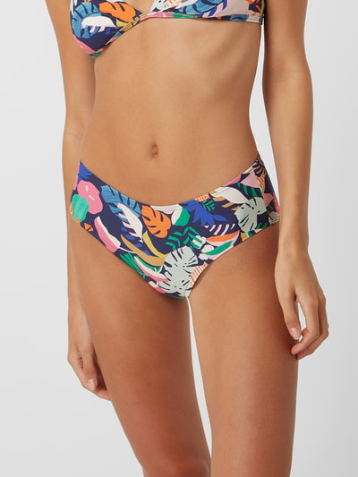 Esprit Bikinibroekje met all-over motief  Marineblauw - 4