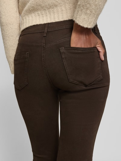 Brax Hose aus Lyocell-Mix Modell 'MARY THERMO' Dunkelbraun 3