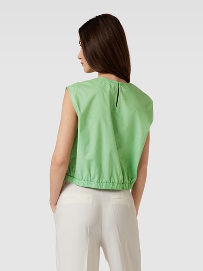 JAKE*S STUDIO WOMAN Korte blousetop met V-hals Lichtgroen - 5