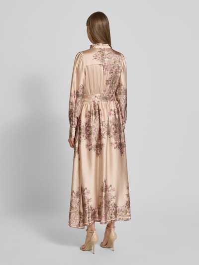 Neo Noir Midikleid mit Paisley-Muster Modell 'Nova' Rose 5