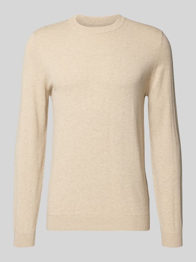 MCNEAL Strickpullover mit Kaschmir-Anteil Sand Melange 2