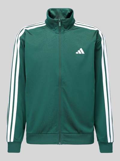 adidas Sportswear Bluza rozpinana z paski w kontrastowym kolorze Zielony 2