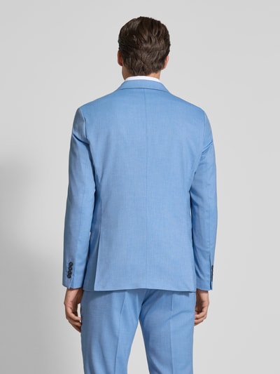 SELECTED HOMME Slim Fit 2-Knopf-Sakko mit Pattentaschen Modell 'NEIL' Hellblau 5