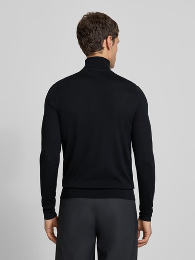 Tiger Of Sweden Strickpullover mit Rollkragen Modell 'Neville' Black 5