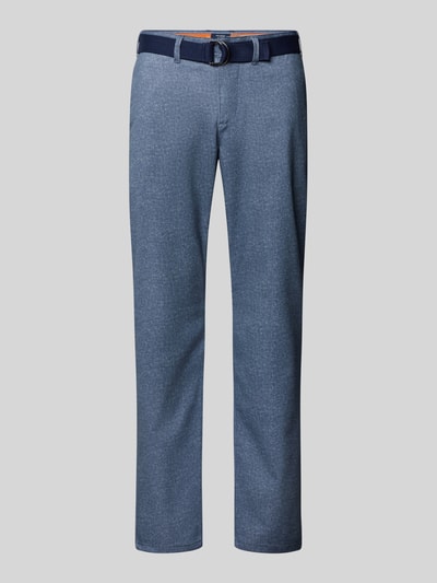 MCNEAL Stoffen broek van puur katoen Marineblauw - 2