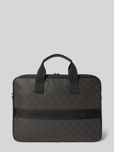 Tommy Hilfiger Laptoptasche mit Allover-Muster Modell 'MONOGRAM' BLACK 4