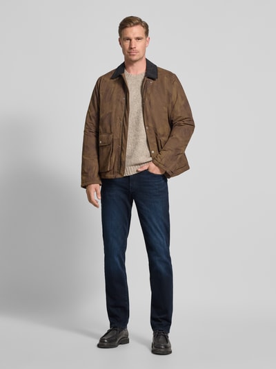 Brax Straight leg jeans in 5-pocketmodel, model 'Cadiz' Blauw - 1