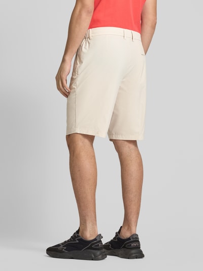 BOSS Green Shorts mit Gesäßtasche Modell 'Speedflex' Beige 5