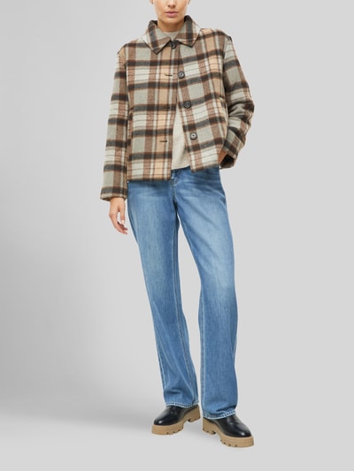 s.Oliver RED LABEL Blouson met zijwaartse steekzakken Beige - 1