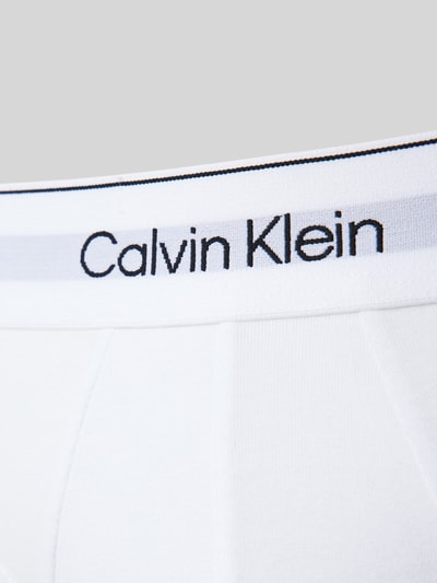 Calvin Klein Underwear Slip mit Label-Bund im 3er-Pack Weiss 2