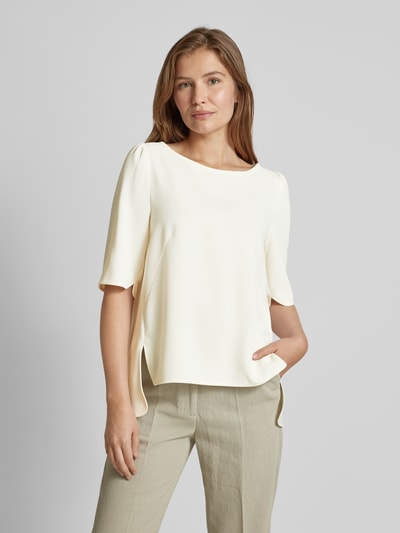 Marella Blusenshirt mit Rundhalsausschnitt Modell 'VANESSA' Offwhite 4