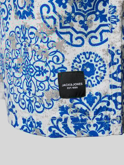 Jack & Jones Zwembroek met steekzakken opzij, model 'MAUI' Lichtblauw - 2