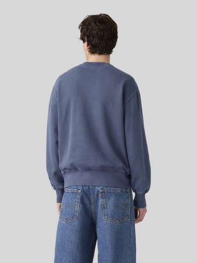 Levi's® Relaxed Fit Sweatshirt aus Baumwoll-Mix  Jeansblau 5