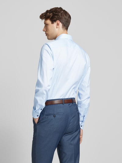 OLYMP Level Five Slim Fit Business-Hemd mit Knopfleiste Bleu 5