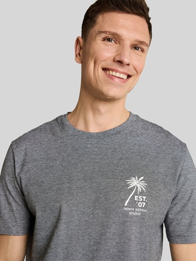 Tom Tailor Denim Regular Fit T-Shirt aus reiner Baumwolle Black 3