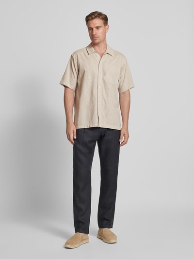 WOODBIRD Freizeithemd mit Knopfleiste Modell 'Banks' Offwhite 1