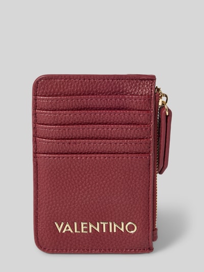 VALENTINO BAGS Portemonnee met labelapplicatie, model 'BRIXTON' Bordeaux - 1