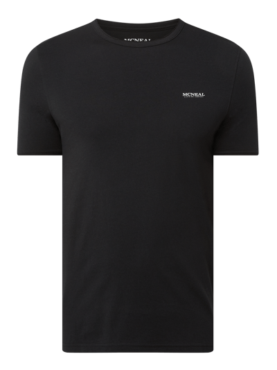 MCNEAL T-shirt met logo Zwart - 2