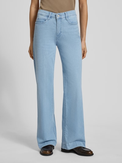 MAC Wide Fit Jeans mit 5-Pocket-Design Hellblau 4