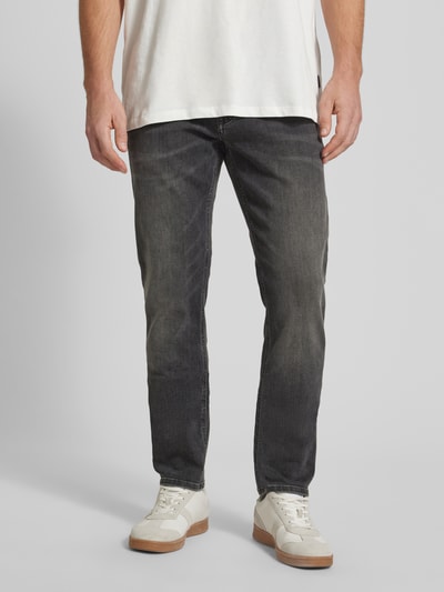 JOOP! Jeans Slim fit jeans met labeldetail Lichtgrijs - 4