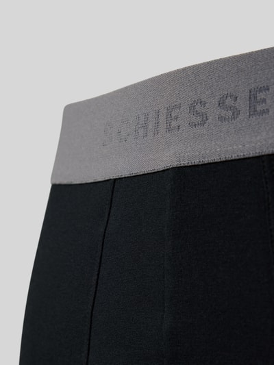 Schiesser Boxershort met label in band in een set van 5 stuks Zwart - 2