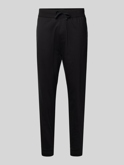 BOSS Regular fit joggingbroek van puur katoen, model 'AUTHENTIC PANTS'' Zwart - 2