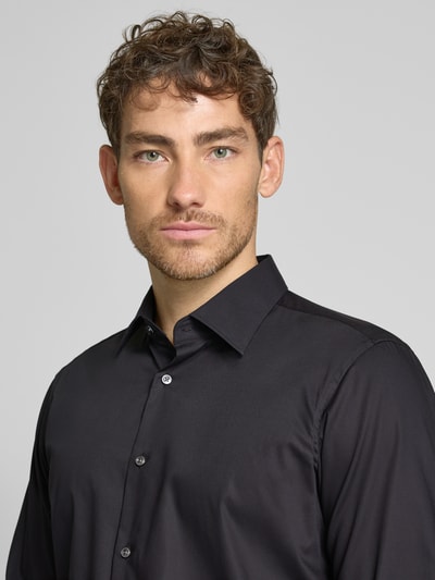 BOSS Regular Fit Businesshemd mit extra langem Arm Black 3