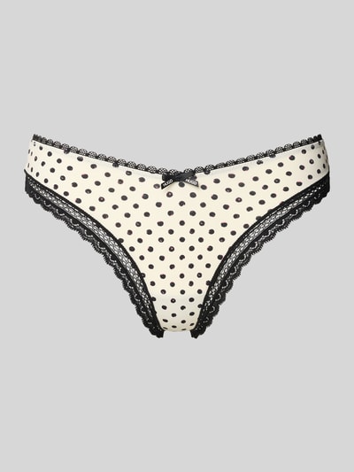 HUGO String mit Schleifen-Detail Offwhite 1