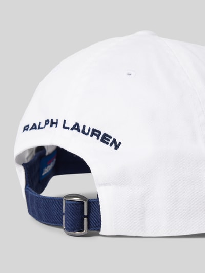 Polo Sport Basecap mit Label-Stitching Weiss 3