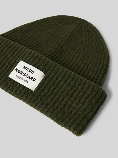 MADS NØRGAARD Beanie van wolmix model 'Tosca Anju' Donkergroen - 2