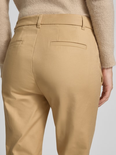 Lauren Ralph Lauren Stoffen broek met Franse steekzakken, model 'LAKYTHIA' Beige - 3