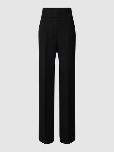 HUGO Pantalon met persplooien, model 'Himia' Zwart - 2