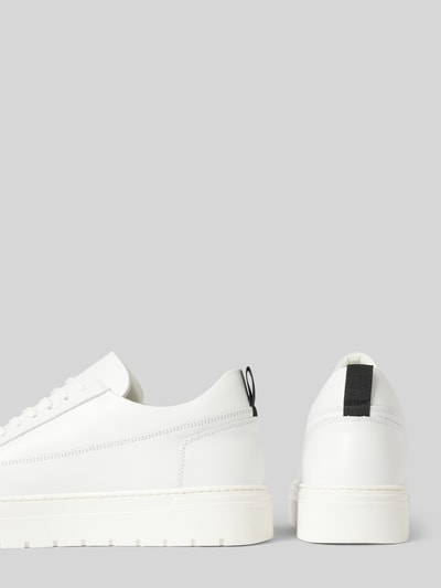 Antony Morato Ledersneaker mit Plateausohle Modell 'FLINT IN CALF' Weiss 2