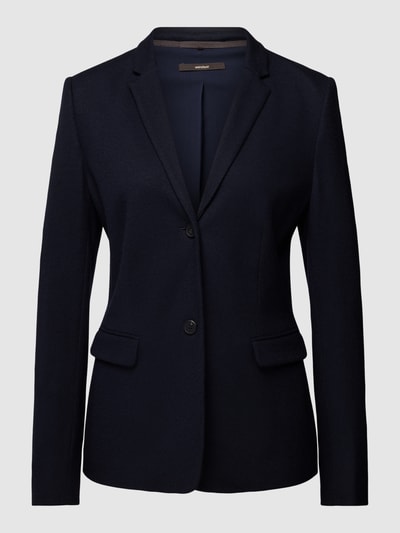 Windsor Blazer aus Wolle mit Pattentaschen Marine 2