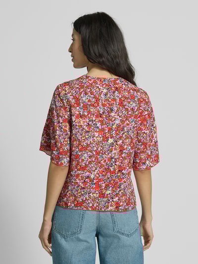 Armedangels Bluse aus Viskose-Leinen-Mix Modell 'ANDRIKAA' Rot 5