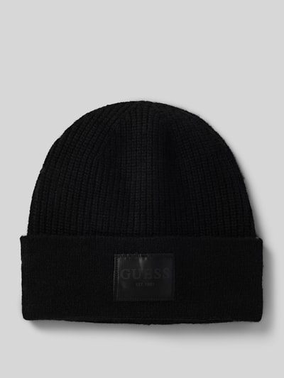 GUESS Beanie mit Kaschmir-Anteil Modell 'BRENTON' Black 1