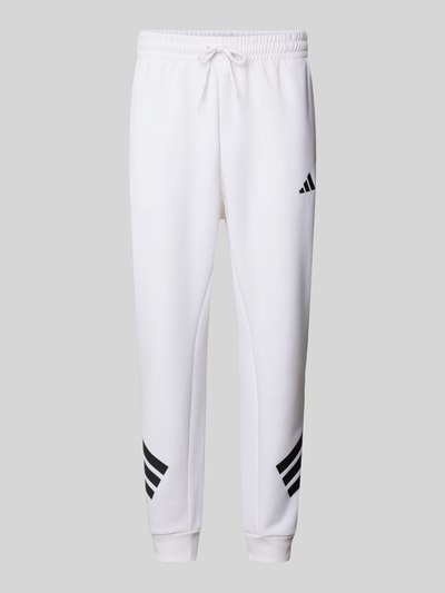 adidas Sportswear Sweatpants met logo en elastische band Wit - 2
