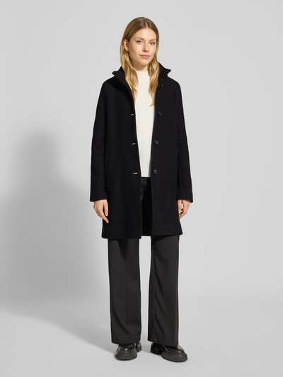 BOSS Orange Regular Fit Mantel aus reiner Schurwolle Modell 'COHSANDY' Black 1