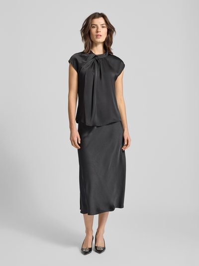 Neo Noir Blusenshirt mit Stehkragen Black 1