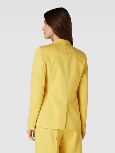 Weekend Max Mara Blazer mit Brustleistentasche Gelb 5