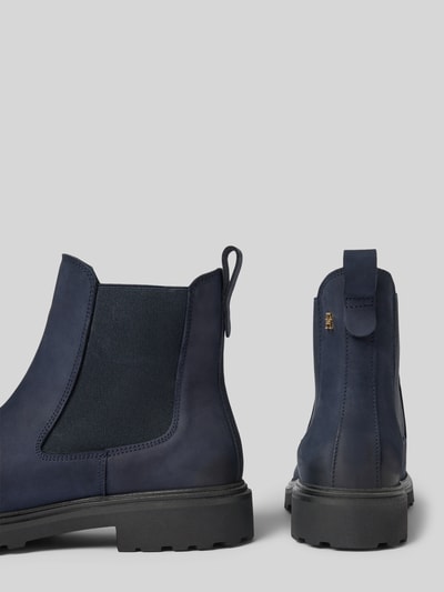 Tommy Hilfiger Chelsea Boots aus echtem Nubukleder Dunkelblau 2