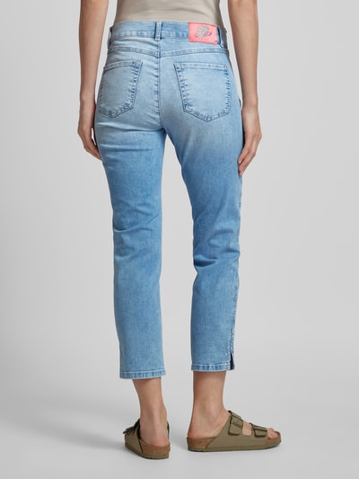 Angels Straight leg jeans in verkorte pasvorm, model 'Cici' Lichtblauw - 5