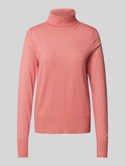 s.Oliver RED LABEL Regular Fit Rollkragenpullover aus weichem Viskose-Mix  Rose 2