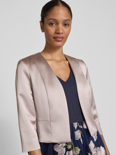 Christian Berg Cocktail Blazer met 3/4-mouwen Zand - 3