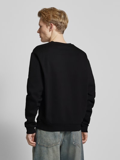 REVIEW Sweatshirt mit Rundhalsausschnitt Black 5