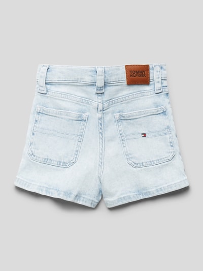 Tommy Hilfiger Kids Korte jeans met labeldetails Lichtblauw - 3