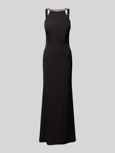 Mascara Abendkleid mit Ziersteinbesatz Black 1