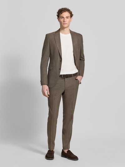 CG – CLUB of GENTS Sakko mit Pattentaschen Modell 'Colvin' Mittelbraun 1